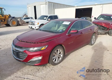 2019 Chevrolet Malibu Lt из США, поврежденный, VIN 1G1ZD5ST8KF157297